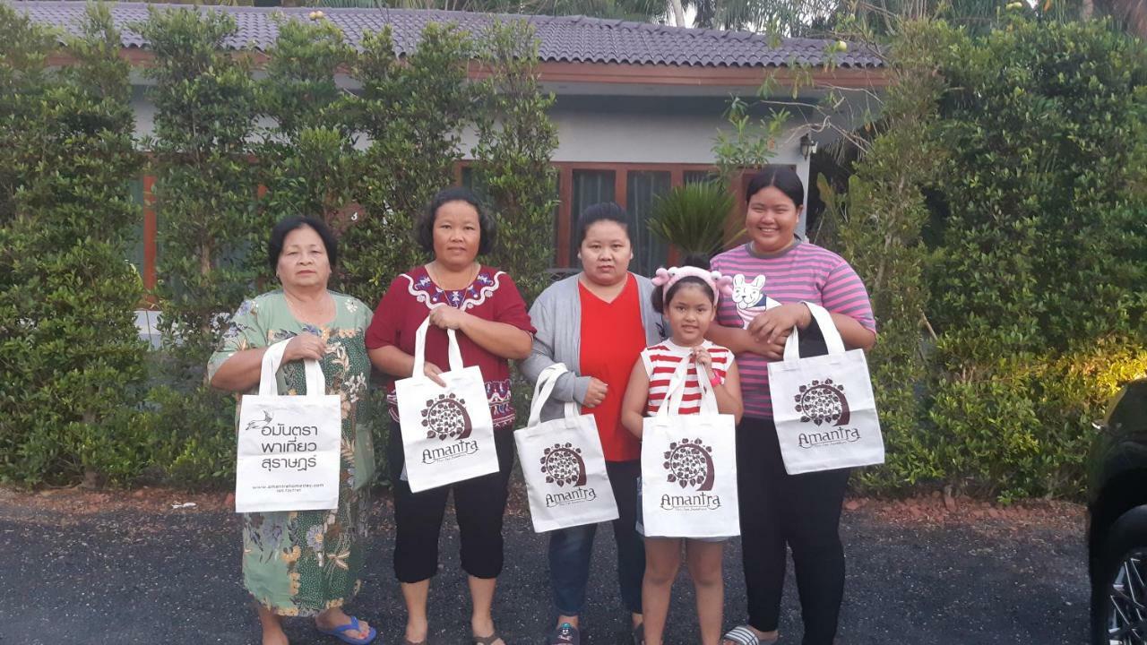 Amantra homestay&village Surat Thani Exteriör bild